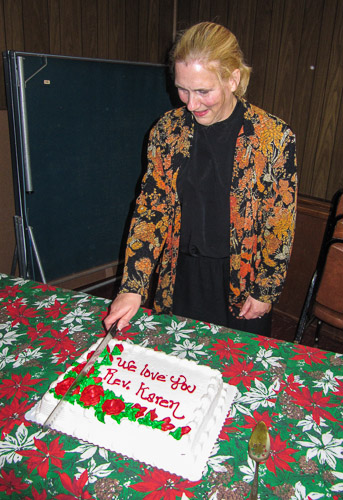 Rev Karen Farewell Cake